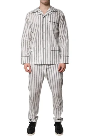 Dolce & Gabbana Hombre, Pijama, Blanco, Talla: S