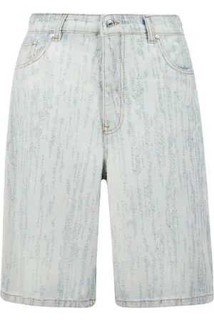 Msgm Hombre, Pantalones cortos, Azul, Talla: M