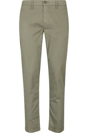 RE-HASH Hombre, Pantalones, Verde, Talla: W33