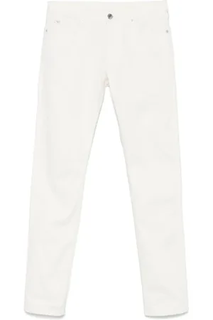 Emporio Armani Hombre, Vaqueros, Blanco, Talla: W38