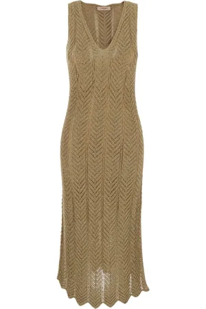 Twin-Set Mujer, Vestidos, Verde, Talla: M