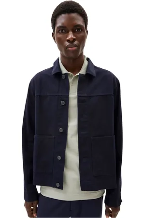 Armedangels Hombre, Chaquetas, Azul, Talla: L