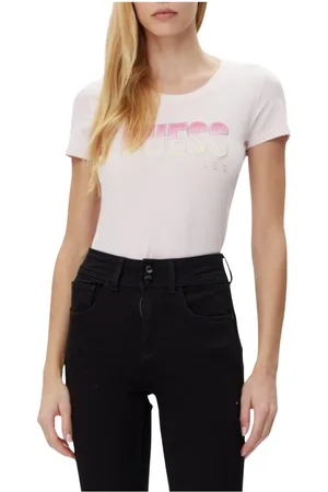 Guess Mujer, Camisetas, Rosa, Talla: XL