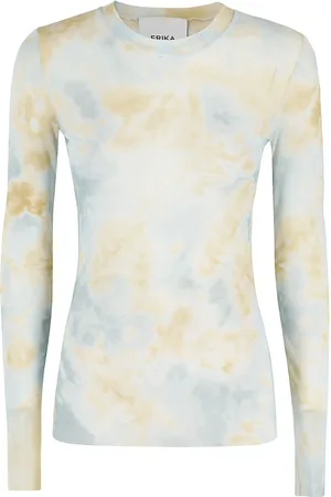 ERIKA CAVALLINI Mujer, Camisetas, Azul, Talla: M