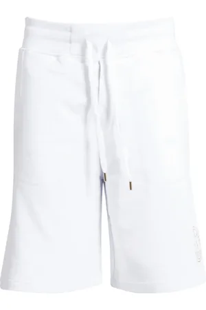 VERSACE Hombre, Pantalones cortos, Blanco, Talla: M