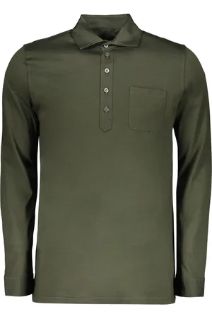 MOORER Hombre, Camisetas, Verde, Talla: 4XL
