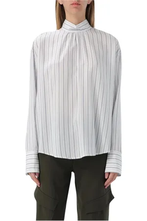 Dondup Mujer, Blusas y Camisas, Azul, Talla: S