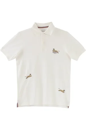 Paul Smith Hombre, Camisetas, Blanco, Talla: S