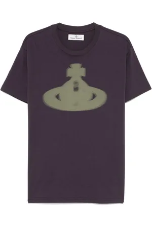 Vivienne Westwood Hombre, Camisetas, Púrpura, Talla: S
