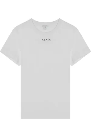 Alaïa Mujer, Camisetas, Blanco, Talla: XS