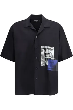 Dsquared2 Hombre, Camisas, Negro, Talla: S