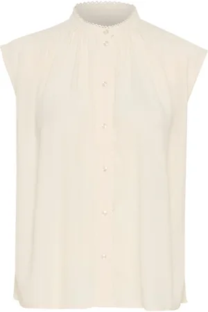 INWEAR Mujer, Camisetas, Blanco, Talla: S