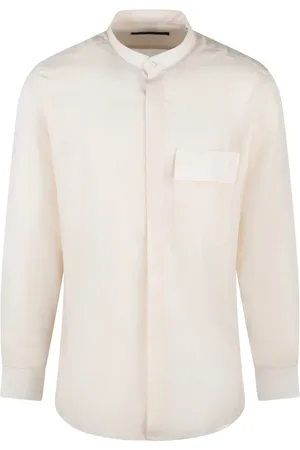 LOW BRAND Hombre, Camisas, Blanco, Talla: S