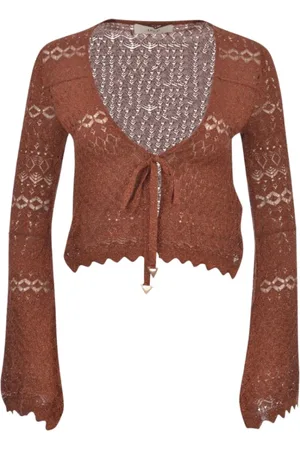 AKEP Mujer, Jerseys, Marrón, Talla: M
