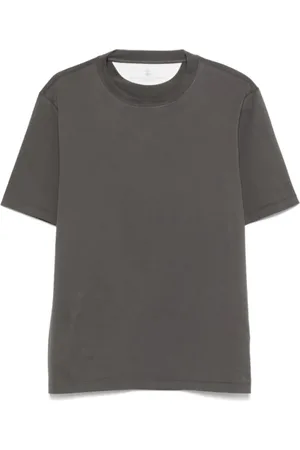 Brunello Cucinelli Hombre, Camisetas, Verde, Talla: M