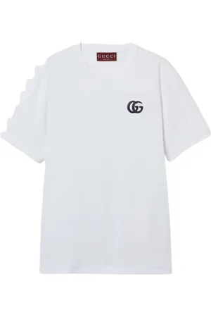 Gucci Hombre, Camisetas, Blanco, Talla: L