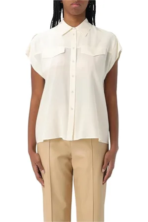 Twin-Set Mujer, Blusas y Camisas, Blanco, Talla: XL