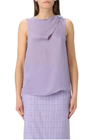 Emporio Armani Mujer, Camisetas, Púrpura, Talla: S