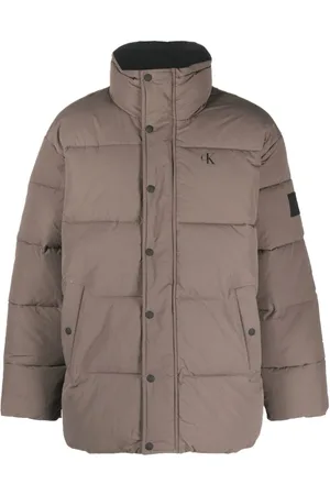 Calvin Klein Hombre, Chaquetas, Marrón, Talla: S