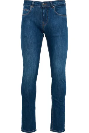 FAY Hombre, Vaqueros, Azul, Talla: W40