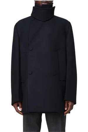 Jil Sander Hombre, Abrigos, Azul, Talla: L