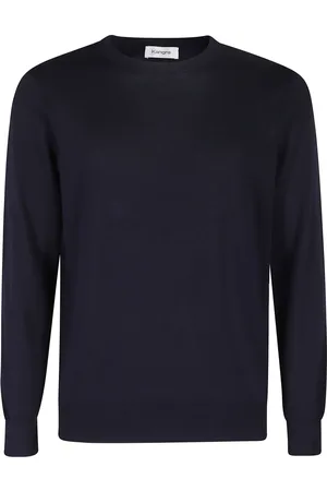 KANGRA CASHMERE Hombre, Jerseys, Azul, Talla: L