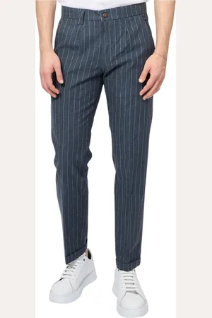 YES ZEE BY ESSENZA Hombre, Pantalones, Azul, Talla: 2XL