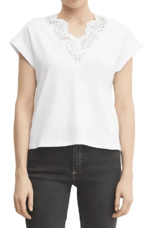 Twin-Set Mujer, Camisetas, Blanco, Talla: M