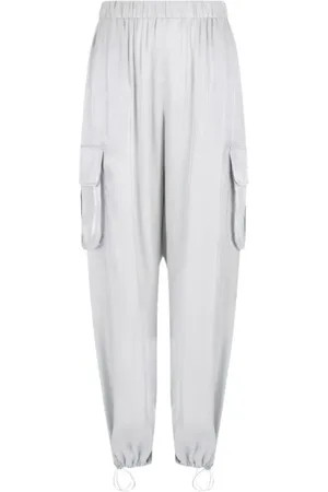 Emporio Armani Mujer, Pantalones, Gris, Talla: XS