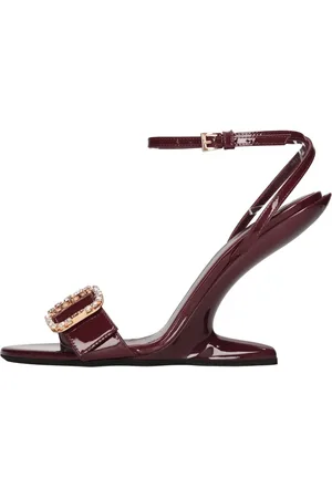 Nº21 Mujer, Zapatos, Rojo, Talla: 40 EU