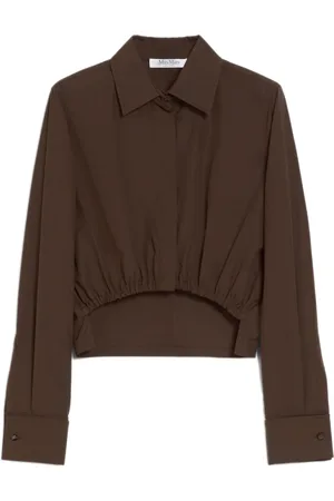 Max Mara Mujer, Blusas y Camisas, Marrón, Talla: XS