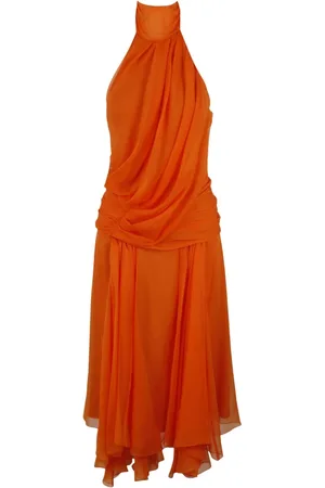 Alberta Ferretti Mujer, Vestidos, Naranja, Talla: S
