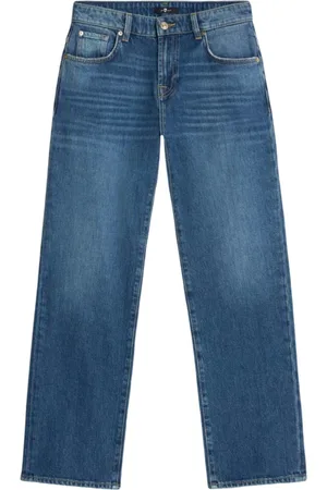 7 for all Mankind Mujer, Vaqueros, Azul, Talla: W28