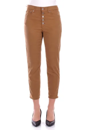 Dondup Mujer, Pantalones, Marrón, Talla: W31