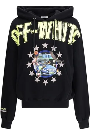 OFF-WHITE Hombre, Sudaderas, Negro, Talla: M