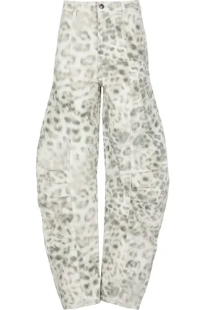 ROTATE Mujer, Vaqueros, Verde, Talla: L