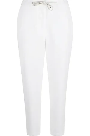 ELEVENTY Mujer, Pantalones, Blanco, Talla: S