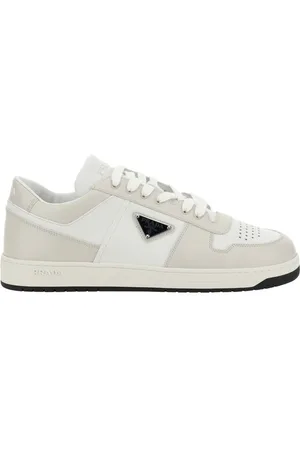 Prada Hombre, Zapatos, Blanco, Talla: 44 EU