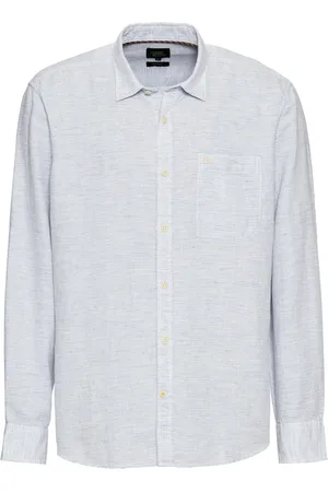Camel Active Hombre, Camisas, Azul, Talla: XL