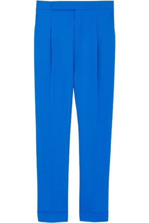 Saint Laurent Mujer, Pantalones, Azul, Talla: M