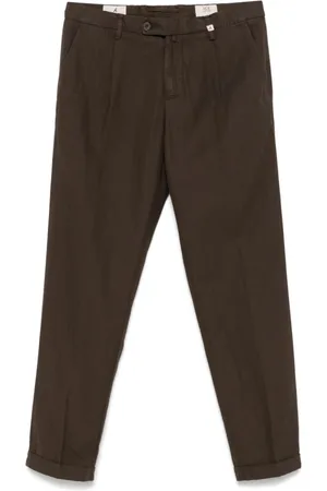 MYTHS Hombre, Pantalones, Marrón, Talla: L
