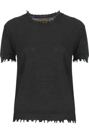 UMA WANG Mujer, Camisetas, Negro, Talla: L
