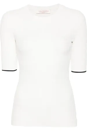 VALENTINO Mujer, Camisetas, Blanco, Talla: M