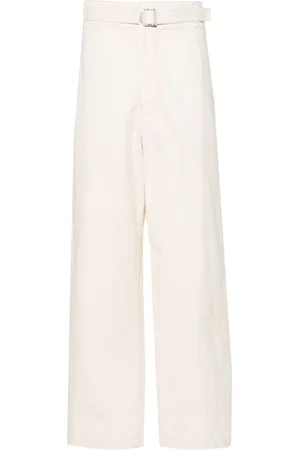 LEMAIRE Hombre, Pantalones, Blanco, Talla: M