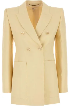 Chloé Mujer, Chaquetas, Amarillo, Talla: S