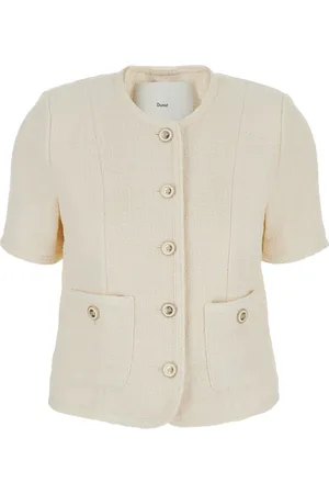 DUNST Mujer, Chaquetas, Blanco, Talla: M