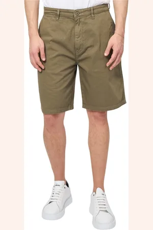 Guess Hombre, Pantalones cortos, Verde, Talla: W34