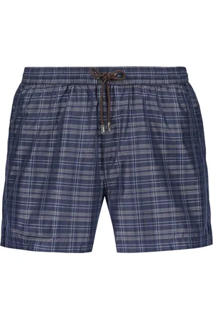 MOORER Hombre, Trajes de baño, Azul, Talla: L