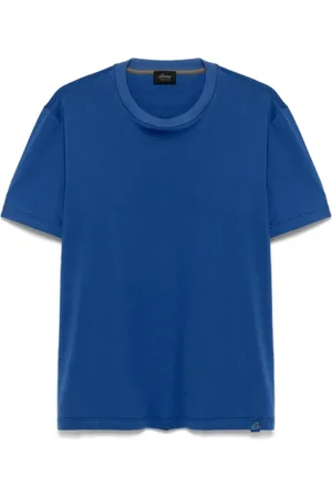 BRIONI Hombre, Camisetas, Azul, Talla: M