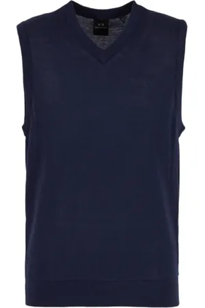 Armani Exchange Hombre, Jerseys, Azul, Talla: XL